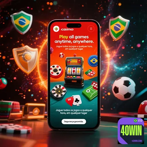 Imagem relacionada ao aplicativo 40win no site 40win, destacando funcionalidades e benefícios do app.