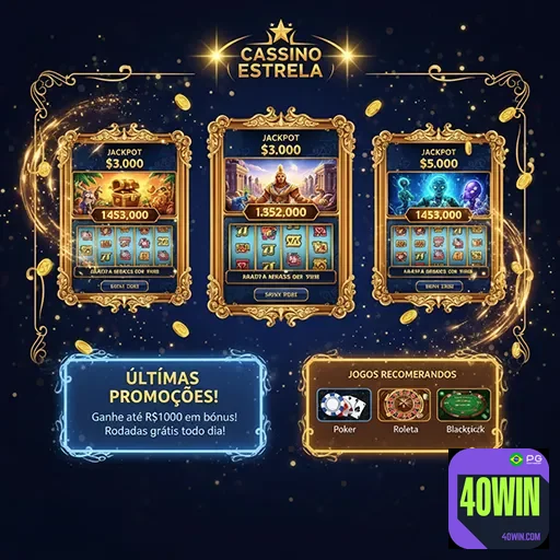 Imagem destacando serviços de 40win na página inicial, com foco na marca 40win e soluções rápidas e eficientes.